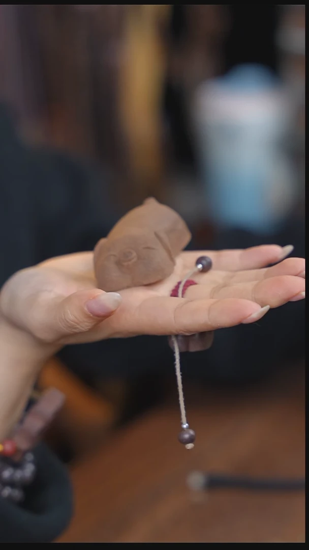 泥塑生命之光福猪摆件把件款式（不精挑）