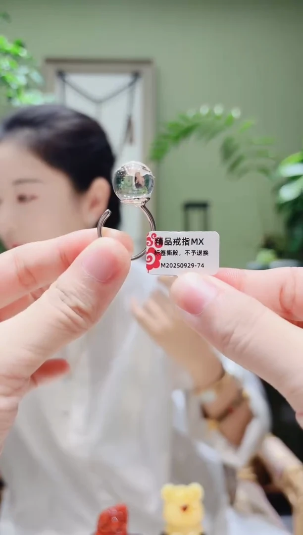 未镶嵌戒指水晶戒指MX0929-74多样性发货