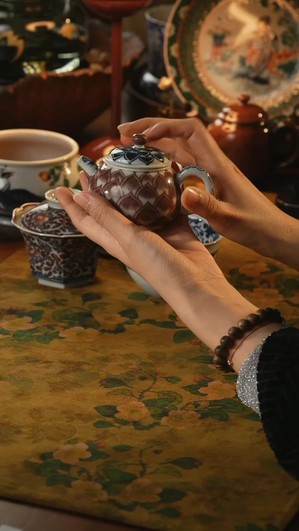 瓷片畅怀堂因果壶七天预售