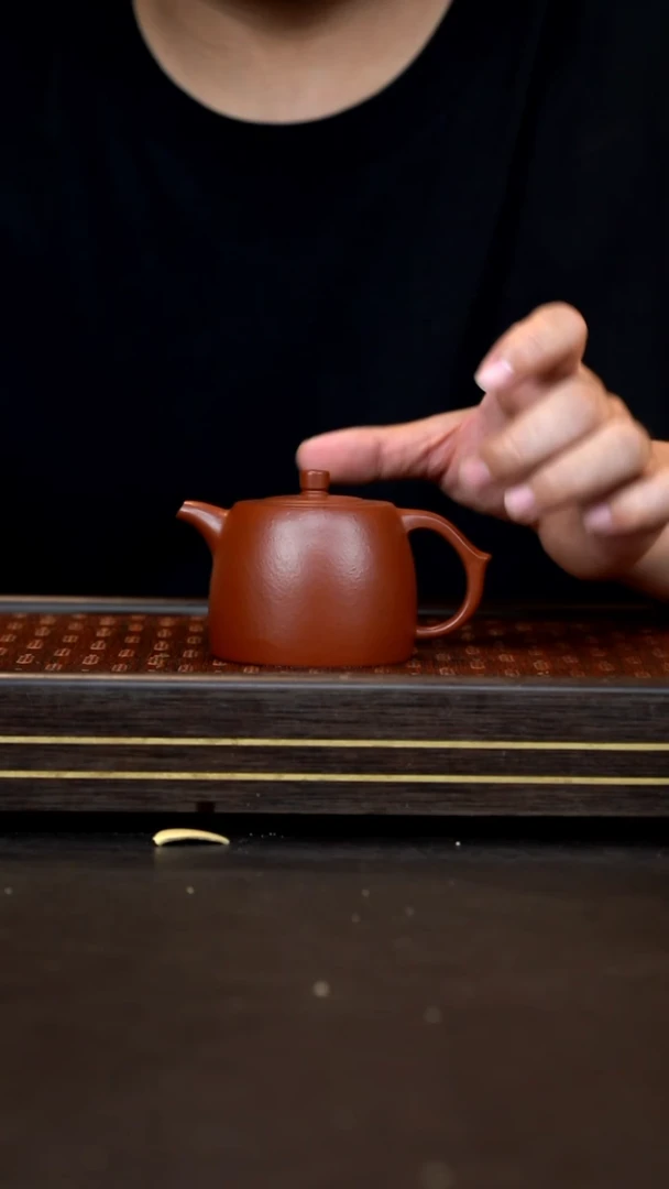 茶壶紫砂朱泥 井栏