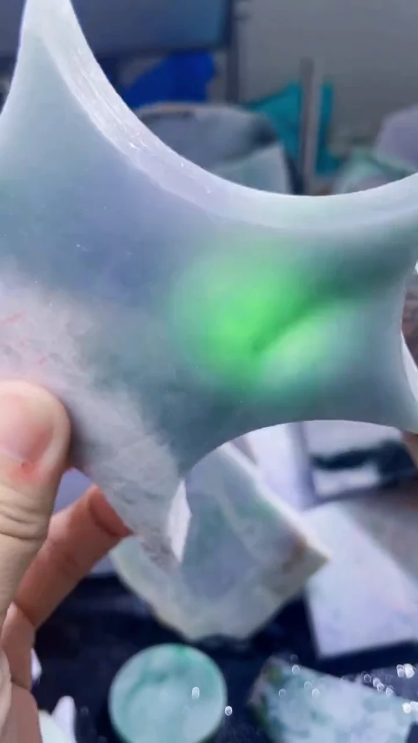 裸石翡翠天然A货板料