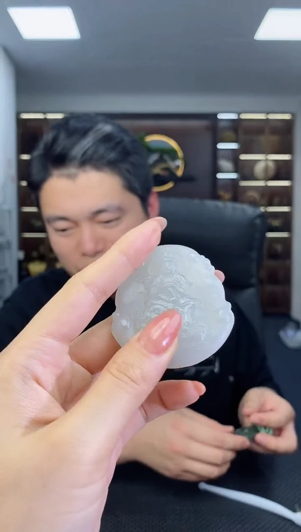 【闪购商品】和田玉颈饰未镶嵌蛇清货4