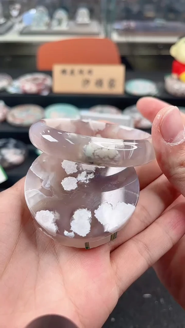 未镶嵌手镯石英质玉59圈口 （赠品镯心）368744