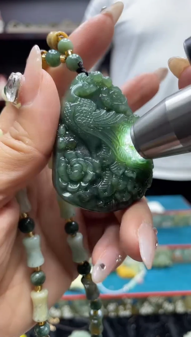 未镶嵌岫玉吊坠多样性发*货拍一发一