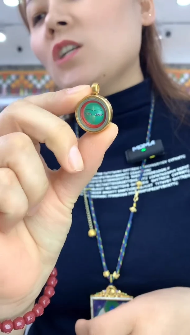 吊坠纯手绘唐卡 （不退不换）不含绳 擦擦