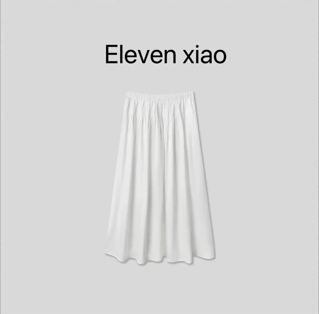 Eleven xiao "干净计划"春夏季百搭休闲半身裙 26RR20039