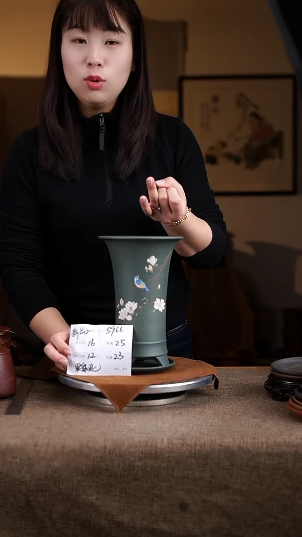 【闪购商品】紫砂花盆紫砂花盆5966+z