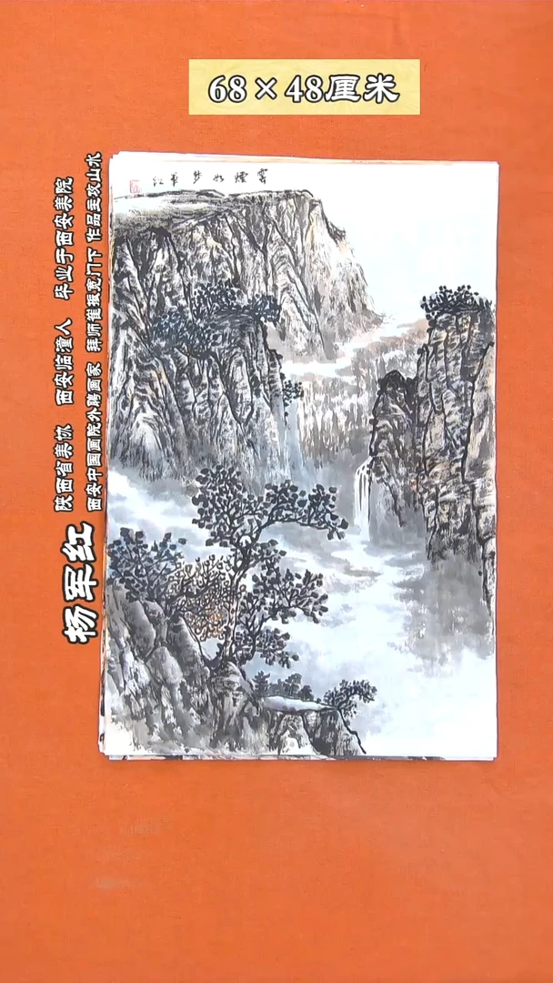 书法95R杨军红老师国画