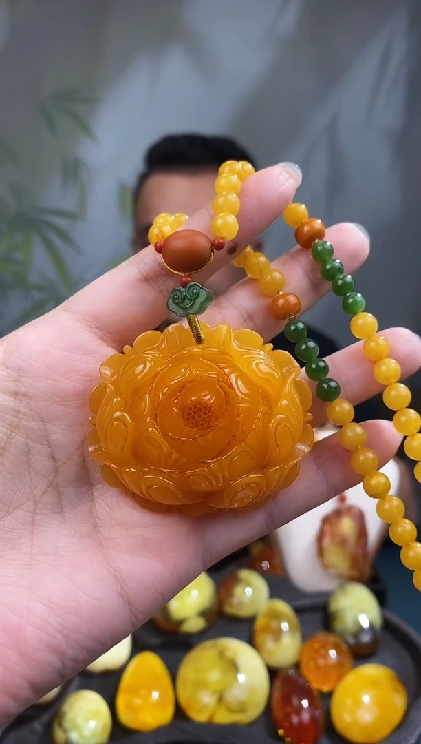 裸石琥珀未镶嵌 基地发货 一物一证 顺丰包邮