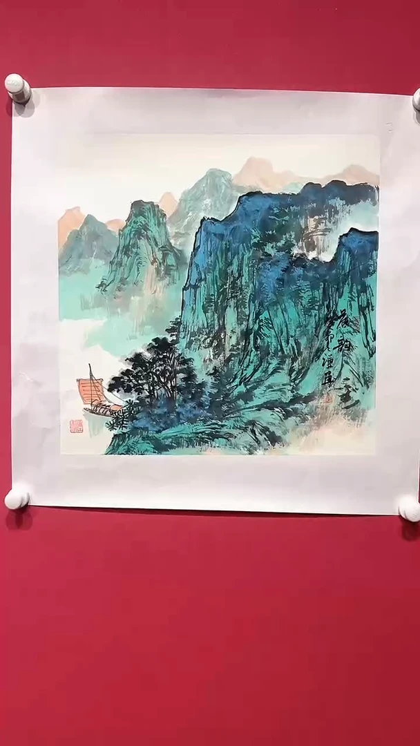 国画陈之谦-2平尺-国画