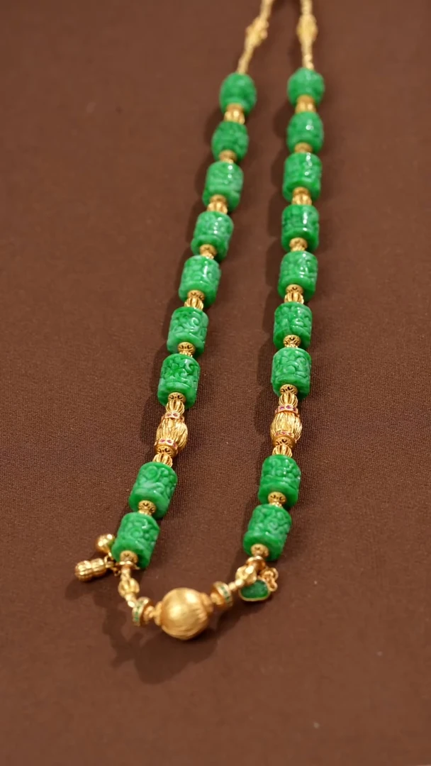 颈饰未镶嵌翡翠翡翠项链