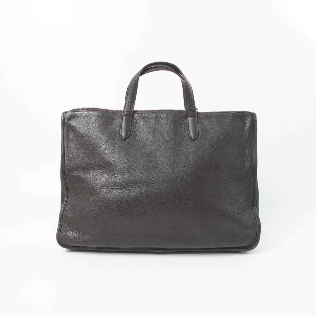95新 LOEWE/罗意威 罗意威公文包手提包咖色DS018878