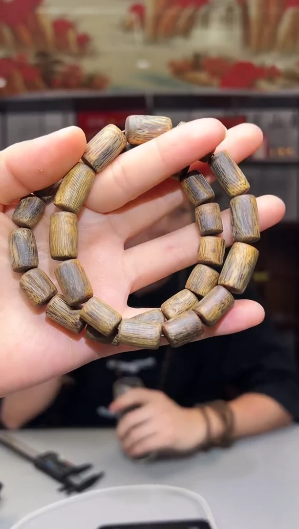 沉香碎屑沉香510号桶珠单勾丝粉末多样性发一1011