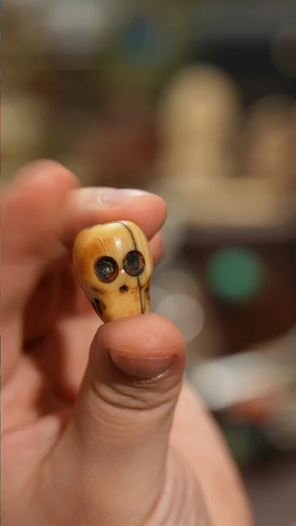 把件柏香籽/百香籽  老  22.8mm白檀木尸陀林