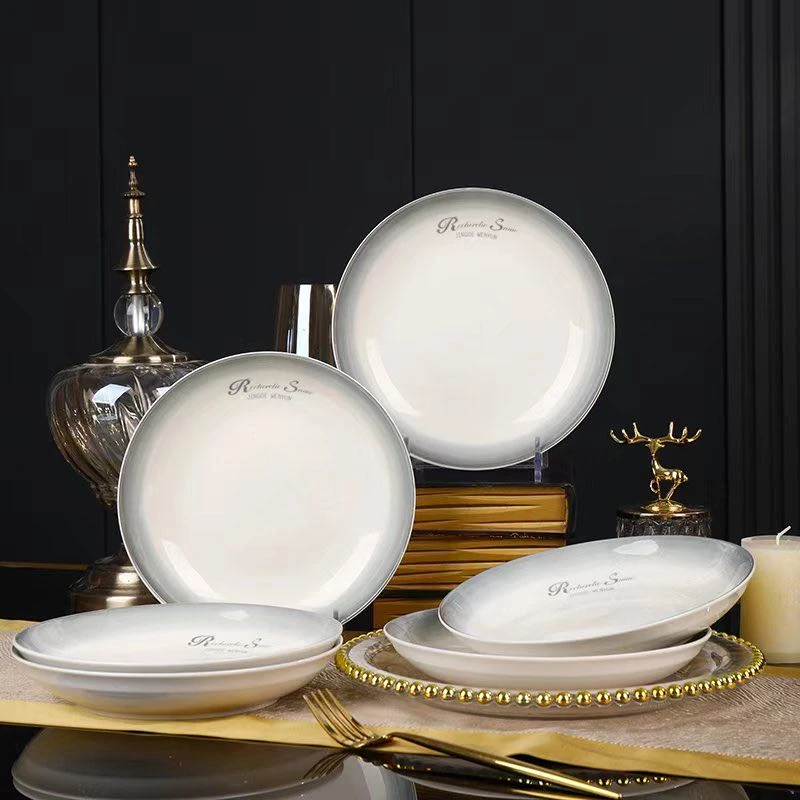 8英寸渐变色圆盘6个装-破损找客服免费补发