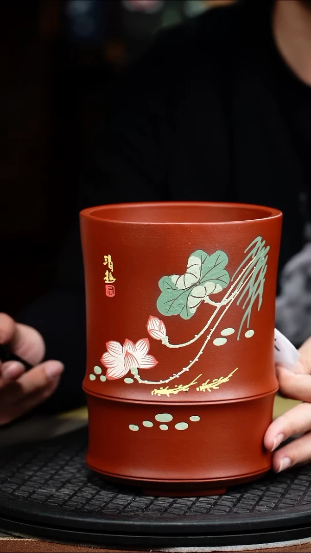 紫砂花盆时*紫砂花盆