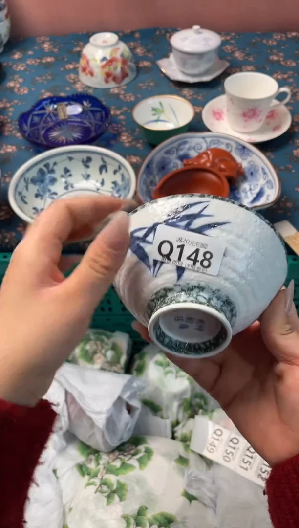 瓷片吉**王瓷器瓷器Q148