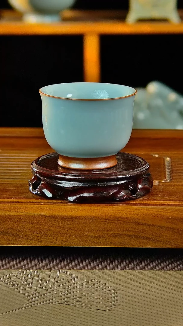 【闪购商品】专属闪购原矿原釉汝瓷福利杯