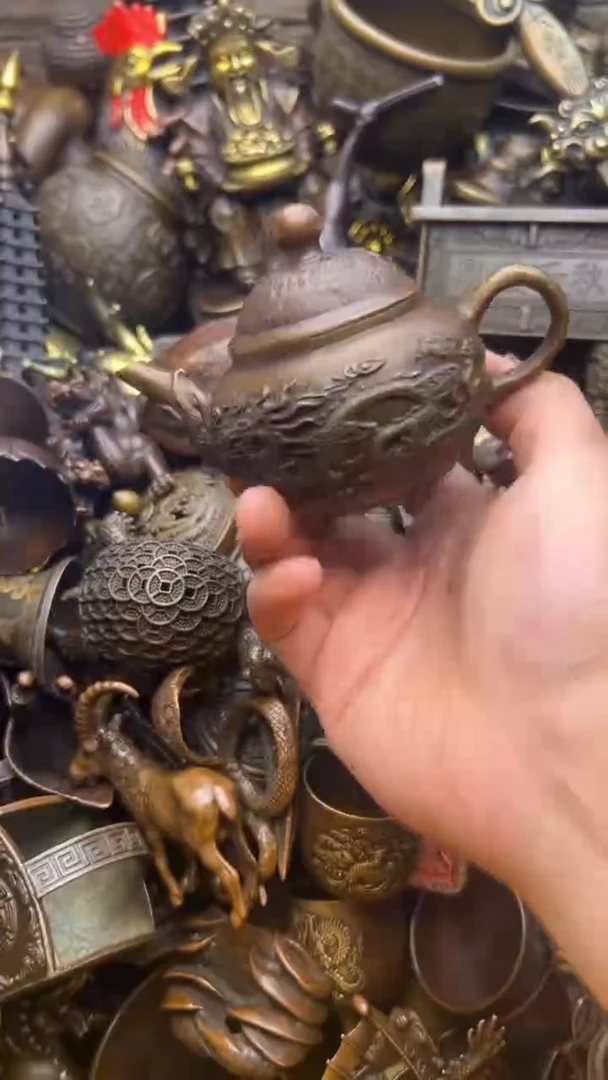 精美铜器，点击下单