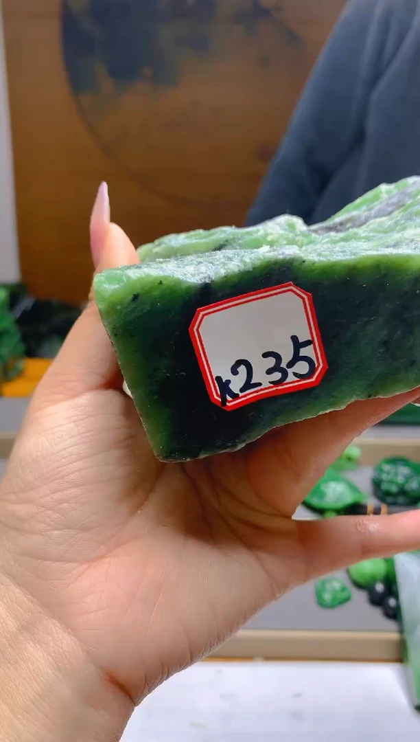 【闪购商品】和田玉（碧玉）珠宝半成品未镶嵌11