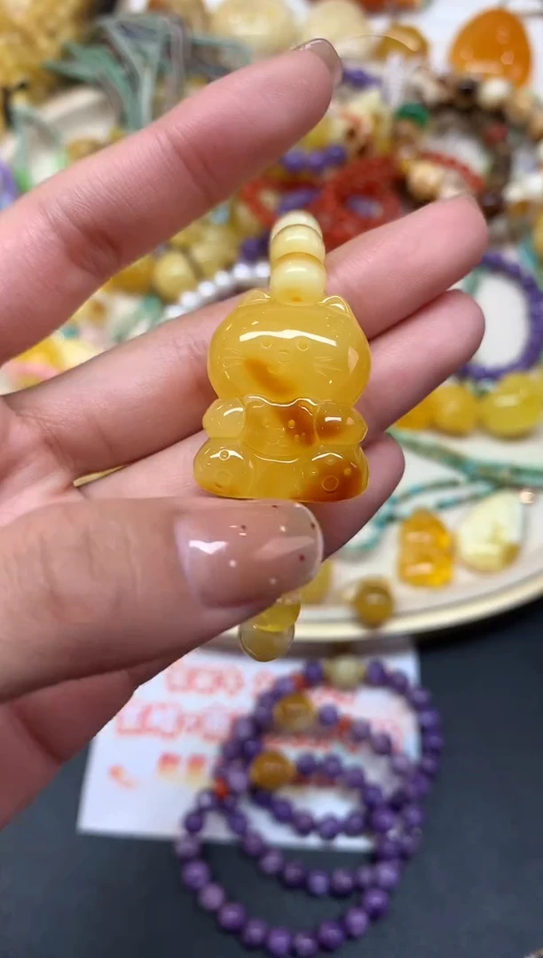 【闪购商品】蜜蜡裸石未镶嵌手串A69|699