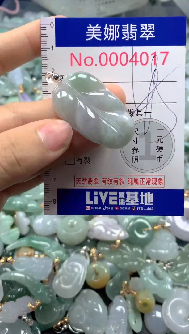 颈饰未镶嵌翡翠4017