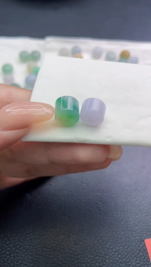 定制翡翠未镶嵌谛**耳2919