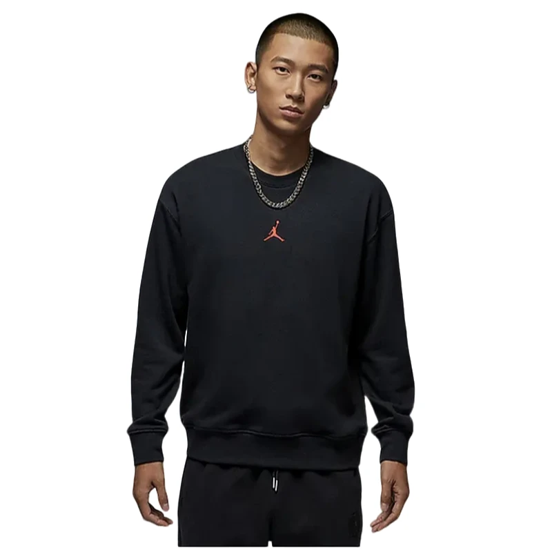 NIKE/耐克Jordan男子印花套头圆领运动衫卫衣IB5605-010