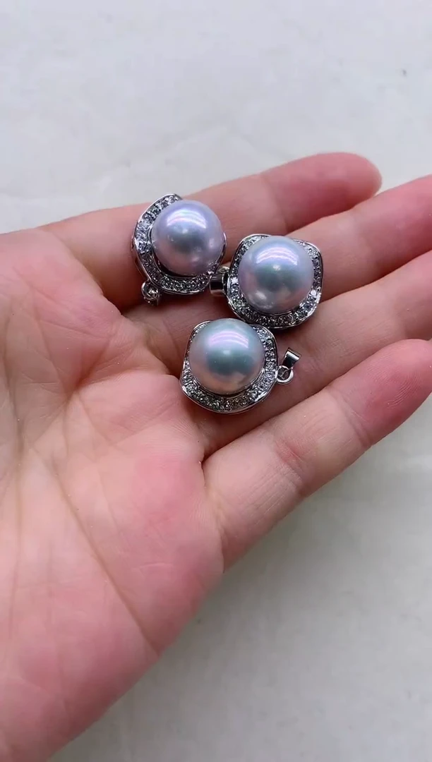 【闪购商品】淡水珍珠吊坠(不含链)合金多发其一