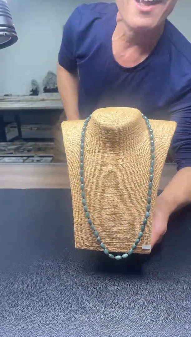 颈饰未镶嵌翡翠天然缅料A货多样性发一件8