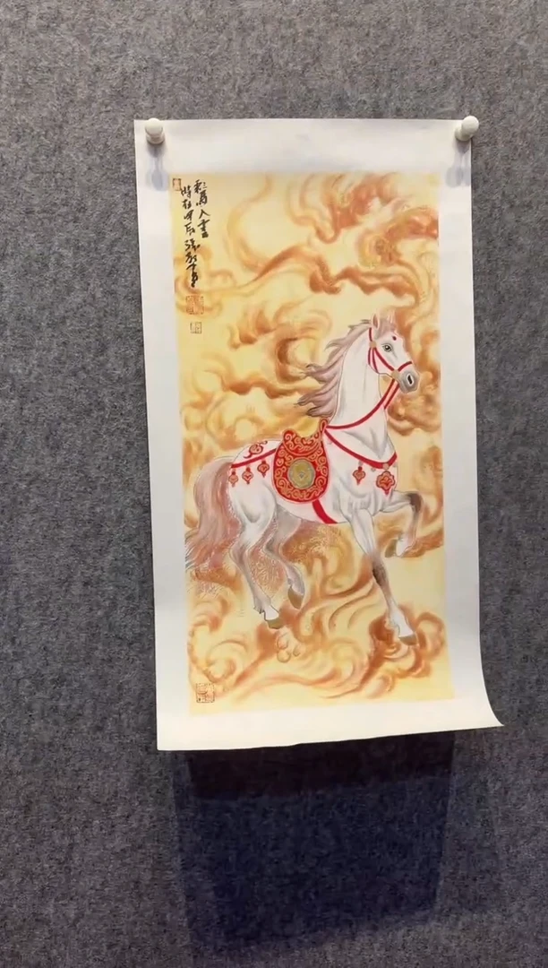 国画 悲鸿艺术/张敬/国画