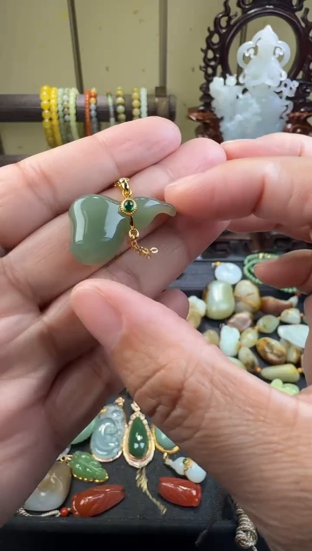 吊坠(不含链)未镶嵌和田玉和田玉