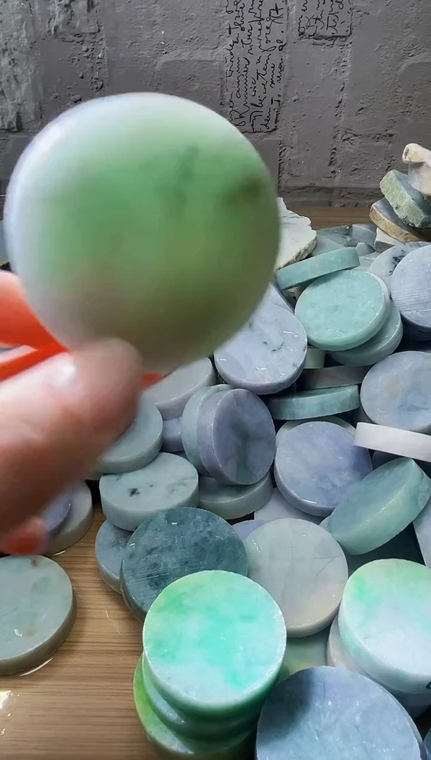 裸石翡翠天然翡翠A货石 南 350