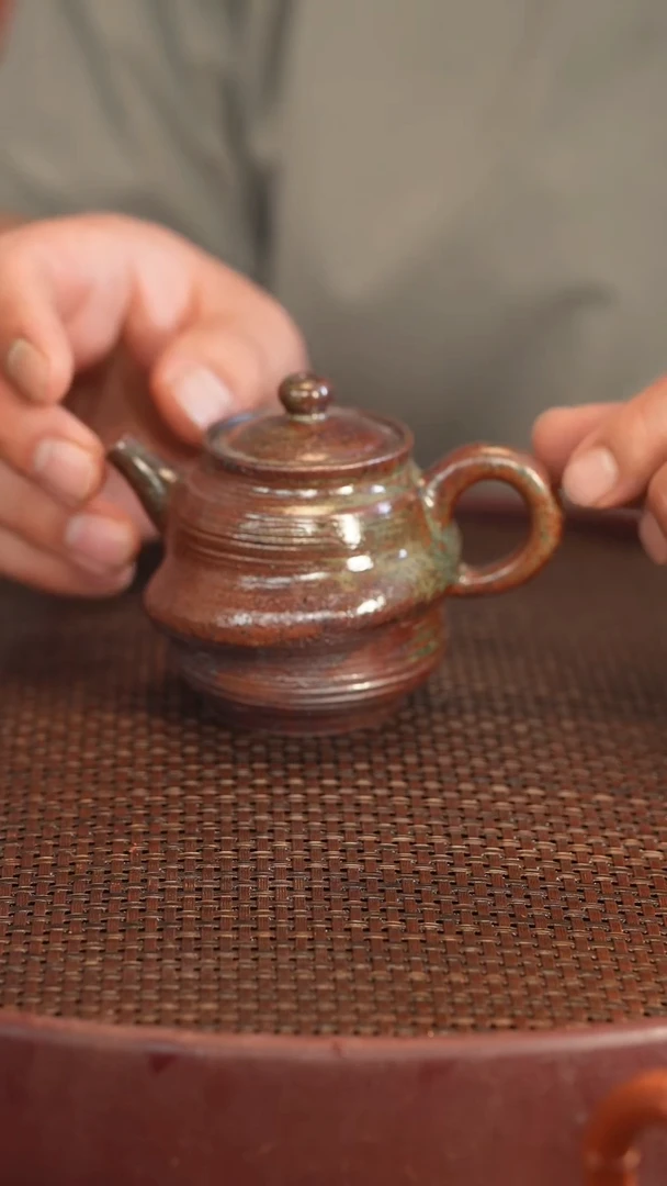 茶壶紫砂原矿手工制作4号