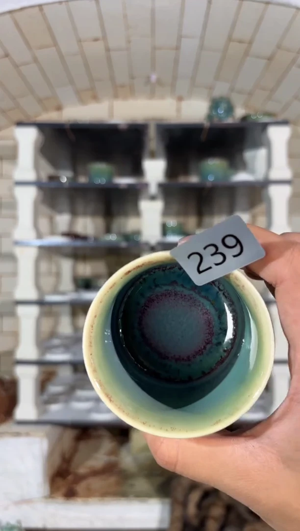 杯精品窑变钧瓷茶器