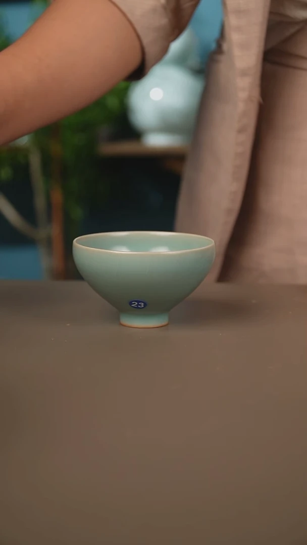 仿古杯微暇