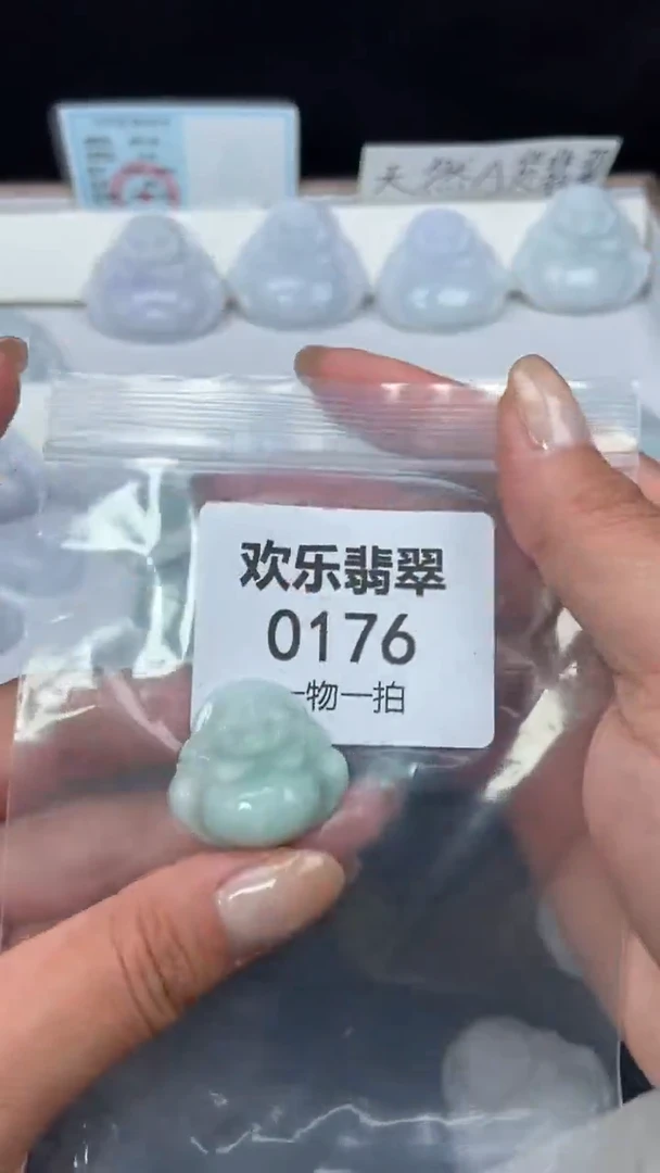 颈饰未镶嵌翡翠缅甸天然翡翠176
