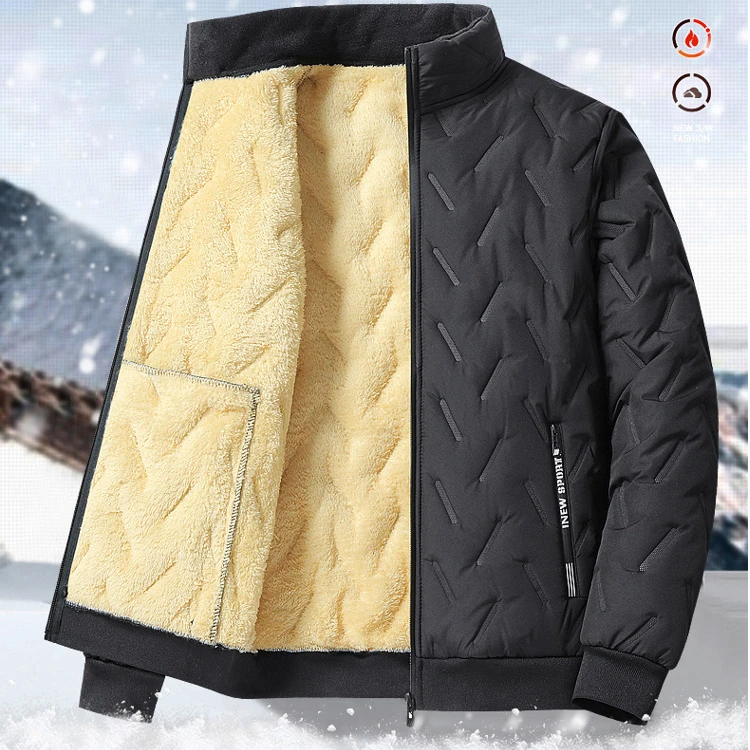 【三防三层面料】厚款收口袖保暖免烫短款棉衣棉服轻薄潮流新复古风