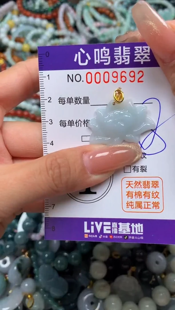 颈饰未镶嵌翡翠闪购009692