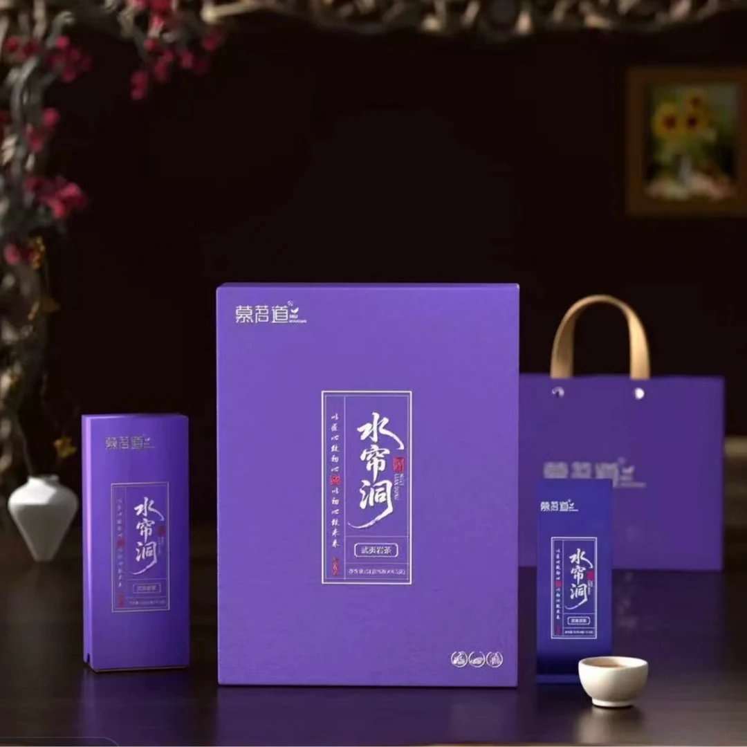 慕茗道 水帘洞肉桂 8.5g*6泡 武夷岩茶乌龙茶礼盒装