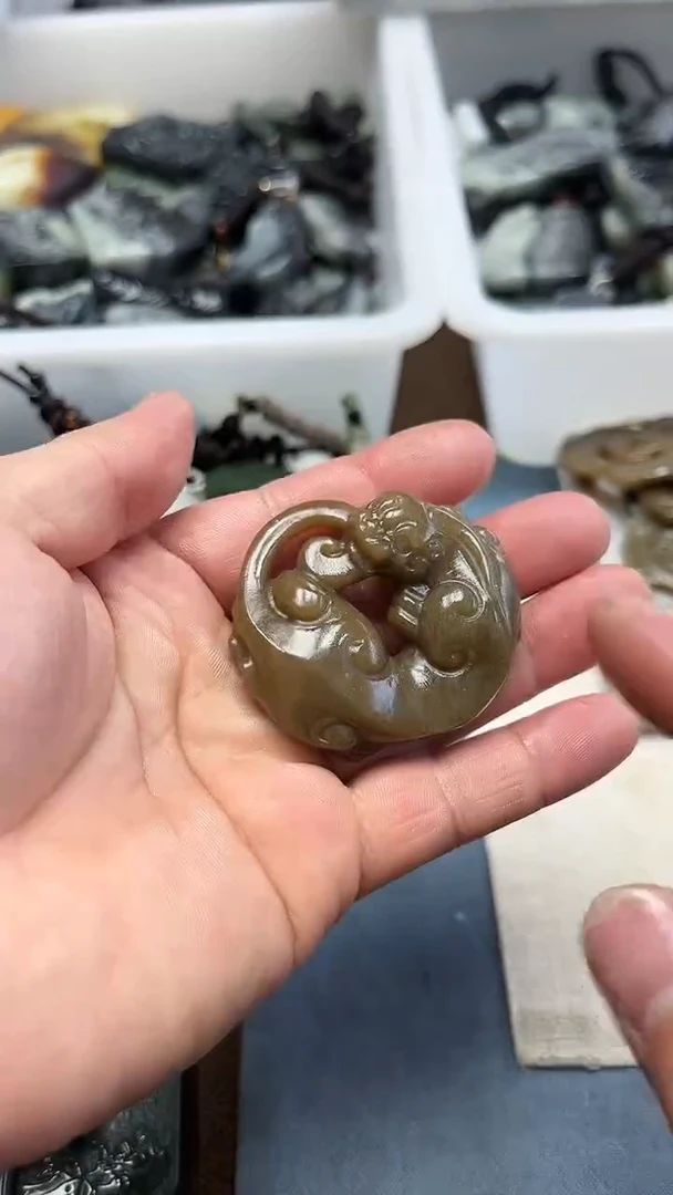 颈饰未镶嵌和田玉53