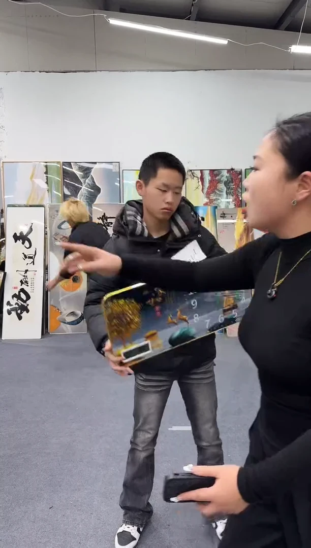 横款 优乐轻奢装饰画微瑕05