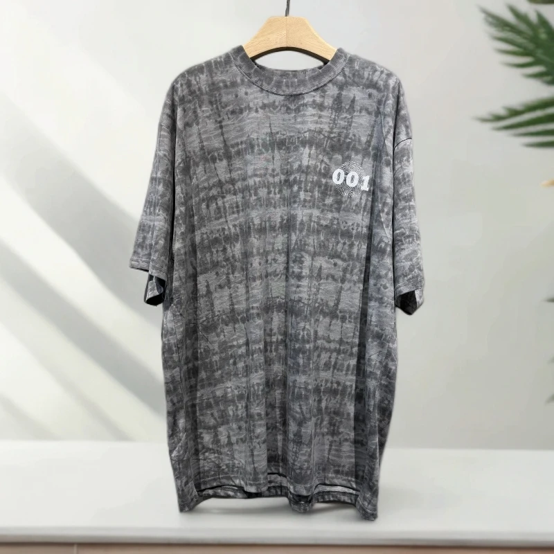 韩国新款001扎染短袖