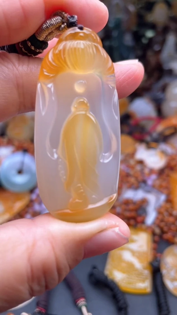 【闪购商品】玛瑙/玉髓颈饰未镶嵌AA
