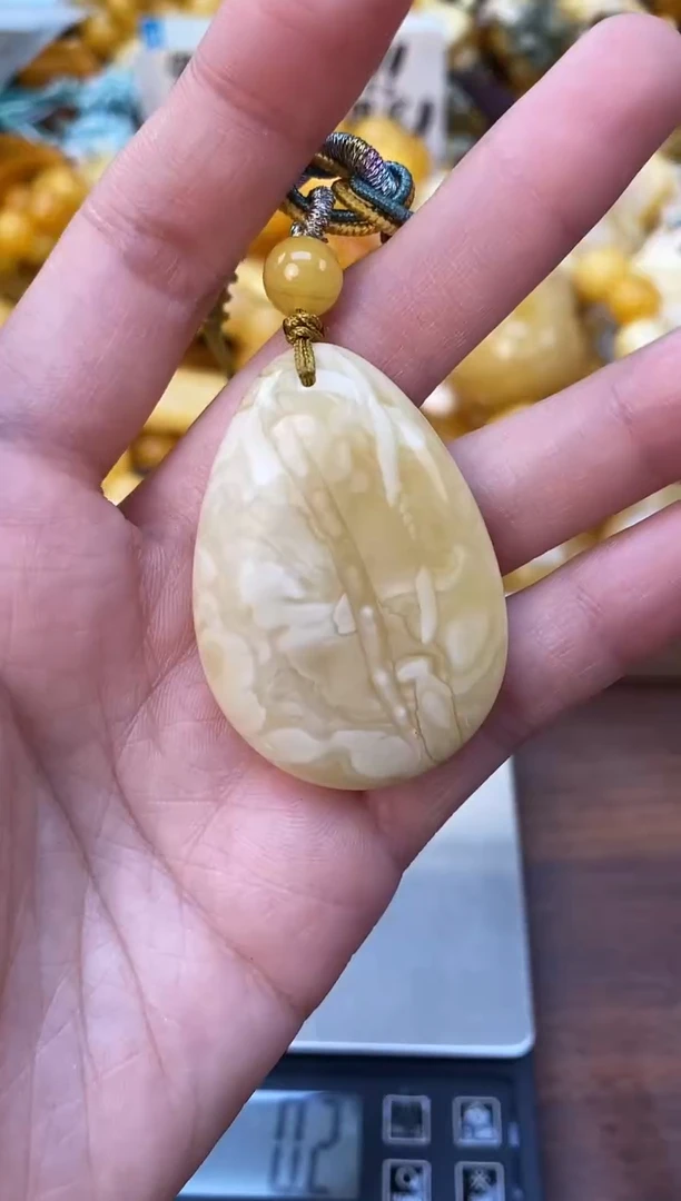 裸石琥珀未镶嵌天然琥珀蜜蜡