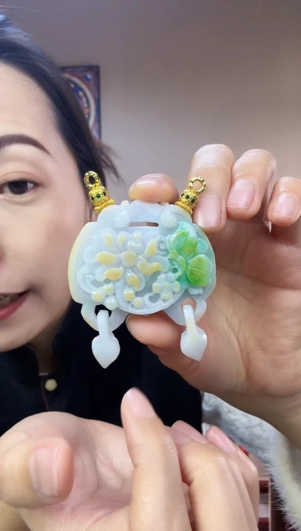 【闪购商品】翡翠颈饰未镶嵌特色原创翡翠颈饰