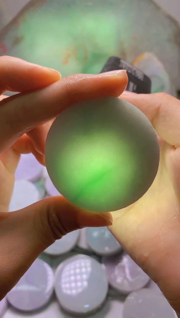 翡翠裸石天然缅甸翡翠A货521