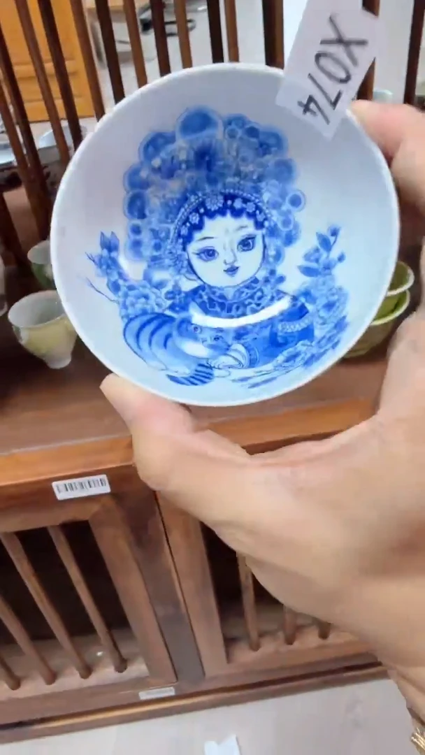 瓷片X074家庭瓷器日用摆件