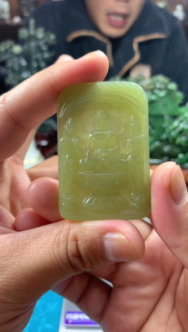 颈饰未镶嵌和田玉拍一发一