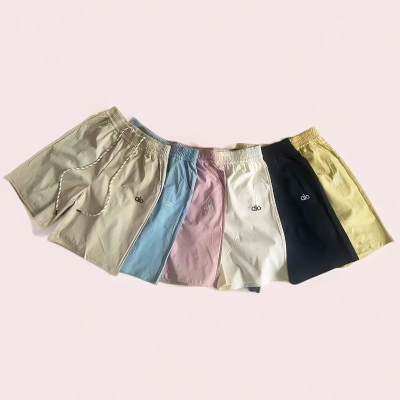（有运补）五分裤速干百搭工装休闲裤夏季冰丝短裤女运动裤宽松薄款
